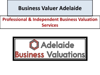 Business Valuer Adelaide | Certified Valuation Experts