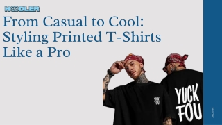 From Casual to Cool Styling Printed T-Shirts Like a Pro