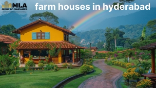 farm houses in hyderabad