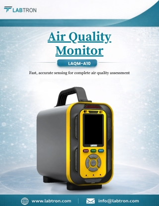 Air Quality Monitor LAQM-A10 - Indoor Air Quality Monitor