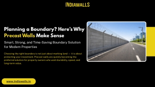 Why Precast Walls Are Becoming the First Choice for Boundary Protection 