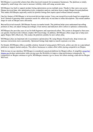 group buy shopee seo