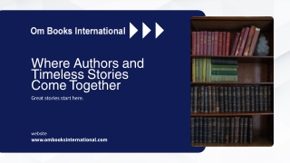 Where Authors and Timeless Stories Come Together