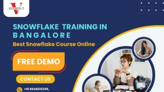 Snowflake Training in Bangalore _ Best Snowflake Course Online