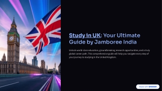 Study in the UK: A Gateway to World-Class Education and Global Careers