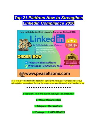 Top 21.Platfrom How to Strengthen Linkedin Compliance 2026