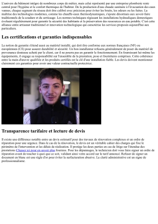 Gestion des réseaux d'eau domestiques : compétences et champs d'action