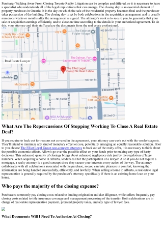 What Happens When A Buyer Doesn't Shut?