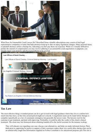 The Worth Of Specialist Legal Solution Following A Crash