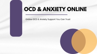 Online OCD Therapy