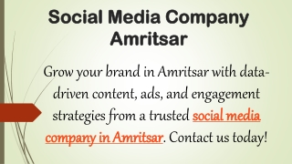 Digital Marketing Agency Pathankot