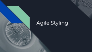 Agile Styling: A Flexible Approach to Color Analysis and Personal Style