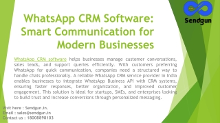 Transform Customer Communication with Powerful WhatsApp CRM Software in India