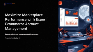 Maximize Marketplace Performance with Expert Account Management