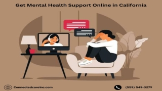 Get Mental Health Support Online in California