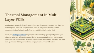 Thermal Management in Multi‑Layer PCBs: Proven Strategies for Reliability
