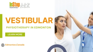 Vestibular physiotherapy In step physio