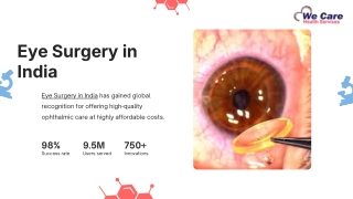 Eye Surgery in India