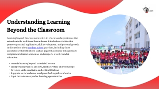 Understanding Learning Beyond the Classroom