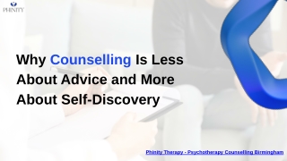 Why Counselling Is Less About Advice and More About Self-Discovery