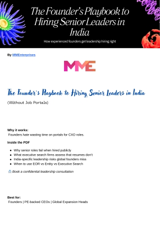 MME- The Founder’s Playbook To Hiring Senior Leaders In India (2)