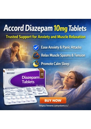 Accord Diazepam 10mg Online Secure UK Delivery