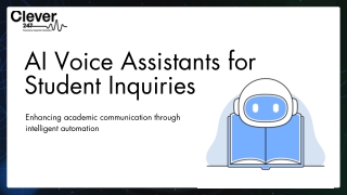Smarter Student Support with AI Voice Assistants
