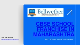 How to Start School in MP | CBSE School Franchise in Maharashtra - Bellwether