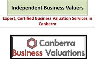 Independent Business Valuers | Trusted Canberra Experts