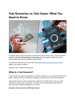 Test Scenarios vs Test Cases_ What You Need to Know