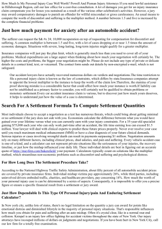 Realistic Negotiation Calculator: Computing Value Of A Situation