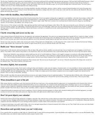 Estate Cleanouts on a Deadline: How to Stay Organized