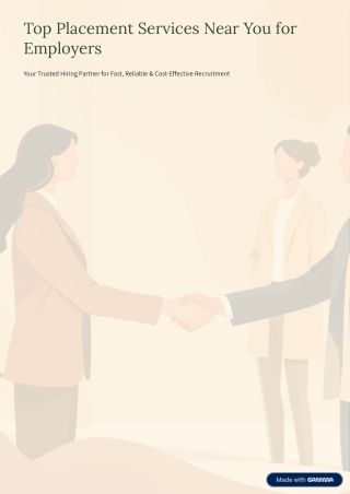 Top Placement Services Near You for Employers | Hire Skilled Talent Fast