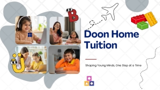 Shape Young Minds with Doon Home Tuition in Dehradun