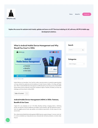 What Is Android Mobile Device Management and Why Should You Care