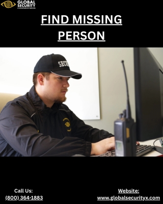 Find Missing Person Texas: Expert Locate & Investigation Guide | Global Security