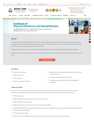 Institute of Physical Medicine and Rehabilitation  Expert Care for Recovery