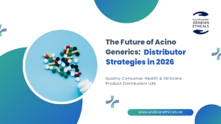 The Future Of Acino Generics Distributor Strategies In 2026