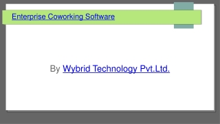 enterprise coworking software