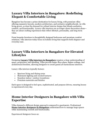 Custom furniture in Bangalore