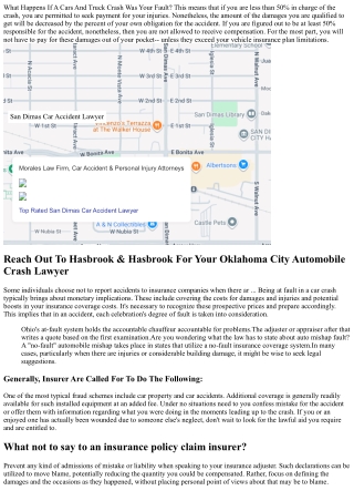 What Happens If Youre Responsible For An Auto Accident?