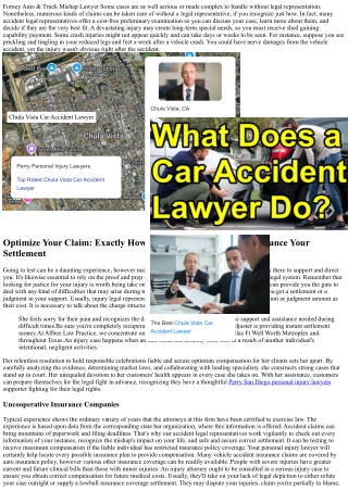 When To Work With An Accident Lawyer