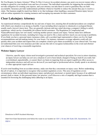 When Should You Hire An Accident Legal Representative? Crucial Aspects To Think