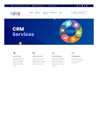 Seamless CRM Integration and Migration Services by Tatvatech Digital Pvt. Ltd.