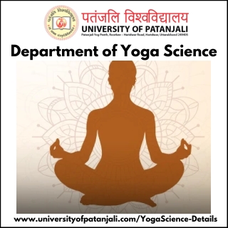 Study Yoga Science at University of Patanjali – Accredited Courses