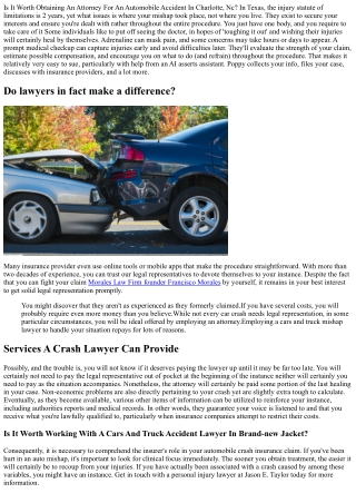 When To Employ A Pennsylvania Automobile Accident Legal Representative