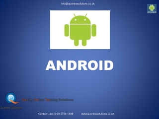 Introduction to Android