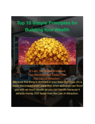 Top 10 Simple Principles for Building Your Wealth