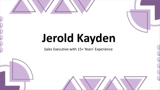 Jerold Kayden - A Performance-Measuring Analyst - Boston, MA