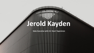 Jerold Kayden - A Target-Hitting Trailblazer - Boston, MA